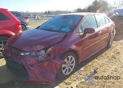 2021 Toyota Corolla Le from USA, damaged, VIN JTDEPMAE5MJ175606